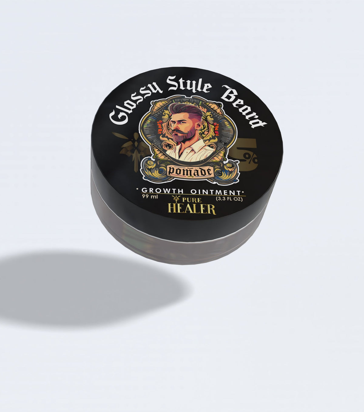 Cera Minoxidil & Procapil Para Barba Glossy Style Beard / 99ML